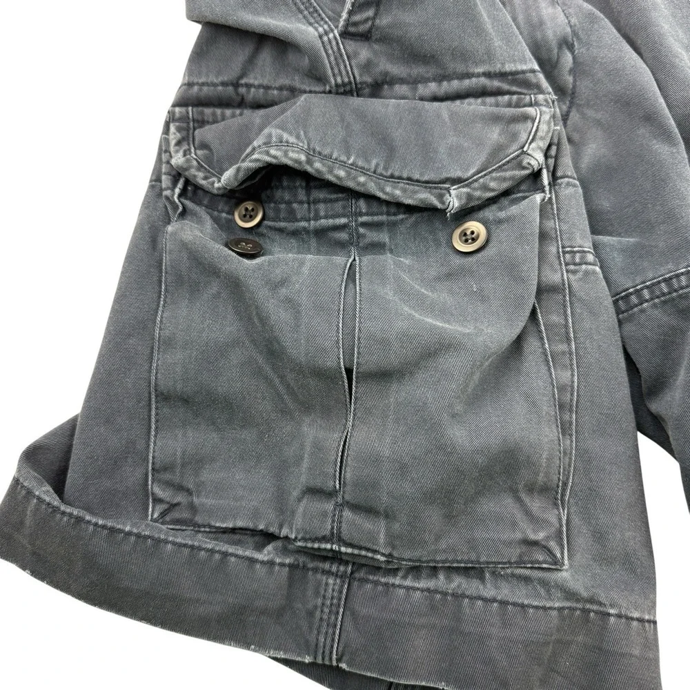 Polo Ralph‎ Lauren Blue Cotton Cargo Shorts Men's Size 35x9.5